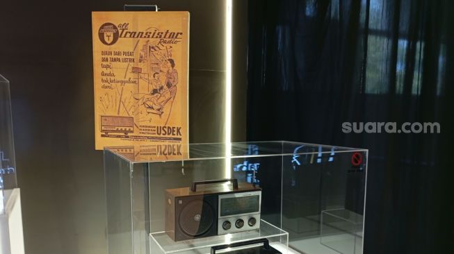 Instalasi produk Ikonik Panasonic yang dihadirkan dalam gelaran National Dealer Gathering di Nusa Dua, Bali, Jumat (30/10/2026) [Suara.com/ Eviera Paramita Sandi] 