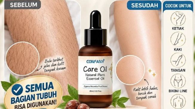 Confany Minyak Cyperus Oil Hair Removal (Shopee)