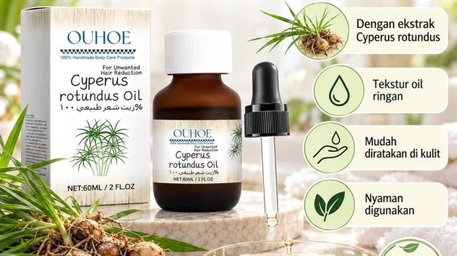Ouhoe Cyperus Rotundus Oil (Shopee)
