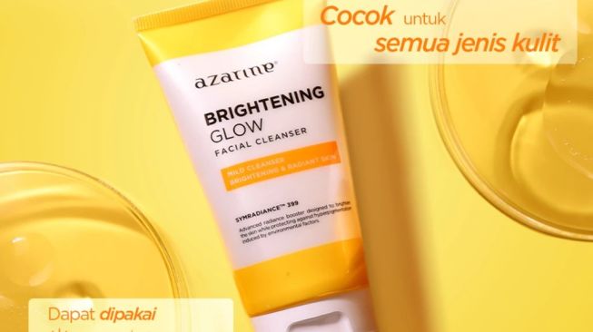 Azarine Brightening Glow Facial Cleanser (Shopee)