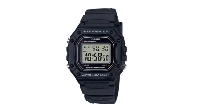 Casio W-218H-1A Digital (Shopee)
