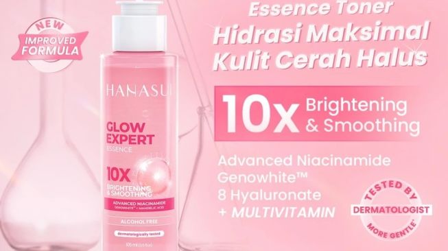 Hanasui Glow Expert Toner Essence (Shopee)