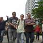 Demo Transjakarta di Pintu Kantor Jokowi, Mahasiswa HMI Diusir 