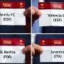 Statistik Benfica dan Juventus di Liga Europa
