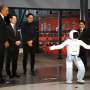 Obama Main Bola dengan Robot Jepang