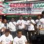 Relawan Jokowi-JK Melakukan Aksi Penggalangan Dana