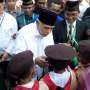 Hatta Rajasa Kampanye ke Pasar dan Pesantren di Bekasi