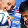 Scolari dan Neymar Waspadai Cile di 16 Besar 