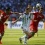 Babak I: Belum Ada Gol di Laga Argentina Vs Iran 