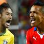 Preview: Brasil vs Cile, Beban di Pundak Neymar  