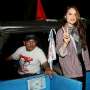 Dukung Jokowi-JK, Cinta Laura Keliling Naik Bajaj