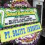 Karangan Bunga di Rumah Keluarga Korban MH17