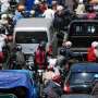 Pemudik Motor Padati Jalan Soekarno-Hatta Bandung