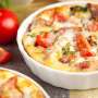 Usir Pengaruh Alkohol dengan "Frittata Bit dan Keju Kambing"
