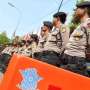 Polres Semarang Wajibkan Polisi Gendut Joging Siang Hari