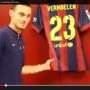 Aksi Pertama Vermaelen di Camp Nou