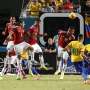 Kolombia Bertekuk Lutut oleh Tendangan Bebas Neymar