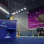 Tim Bulutangkis Indonesia Latihan Perdana di Gyeyang Gymnasium