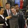 Mark Zuckerberg Blusukan ke Tanah Abang
