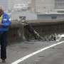 Hantam Pembatas, Serpihan TransAsia GE235 Berhamburan di Jalan