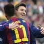 Messi Hattrick, Barcelona Kembali Bayangi Madrid