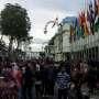 Ribuan Warga Bandung Tumpah Ruah ke Jalan Asia Afrika