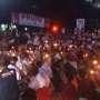 Lakukan Doa Bersama, Relawan Jokowi Pasang 1.000 Lilin