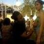 Para Pelukis "Body Painting" Beraksi di Sanur Village Festival