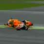 VIDEO: Momen Marquez Jatuh Terbanting di Silverstone