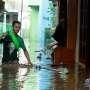 Banjir di Kabupaten Tangerang karena Sungai Dangkal