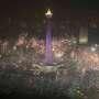 Meriah Pesta Kembang Api di Silang Monas