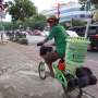 Gowes ke Jakarta, Lelaki Cimahi Ajarkan Cara Beramal Pakai Sampah