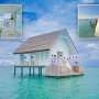Indahnya Bangunan Tempat Pernikahan di Tengah Laut Maladewa