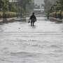 Air Laut Naik, Banjir Rob Genangi Kamal Jakarta Barat
