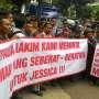Puluhan Orang Demo Tuntut Jessica Dihukum Mati
