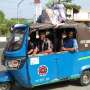Busyet, Mudik Jakarta-Tegal Pakai Bajaj Berpenumpang 5 Orang