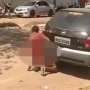 Gokil, Laki-laki ini Bercinta dengan Knalpot Mobil
