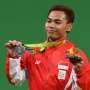 Asian Games : Eko Yuli Sumbang Emas Pertama dari Angkat Besi