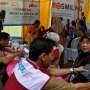 Sharp Bangun Posko Pemeriksaan Kesehatan Gratis di Garut