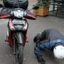 Heboh! Bule Pulang Kampung dari Bali ke Belanda Naik Motor