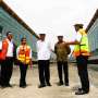 Jokowi Tinjau Proyek Kereta Bandara