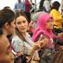 Cathy Sharon Pantau Kegiatan Ahok