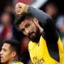 Sundulan Giroud Batalkan Kemenangan MU di Old Trafford