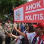 Pendemo Sidang Ahok Menurun, Polisi Tetap Siapkan Ribuan Personel