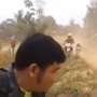 Selfie di Lintasan Balap, Lelaki Ini Tertabrak Motocross