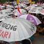 Jumlah Warga Kendeng yang Cor Kaki Terus Bertambah