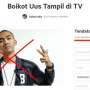 Petisi Boikot Uus Tampil di TV Tembus 21 Ribu