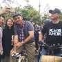 Ahok Bersepeda Menuju Rumah Lembang