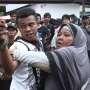 Razia PKL di Pasar Senen Ricuh