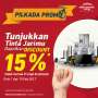 Tunjukkan Tinta Jari, Anda Dapat Diskon Barang Elektronik di Sini